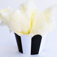Vegas Casino Cupcake Wrappers, Black and White Striped, Confetti Couture Party Supplies, 36 Wraps N6
