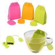 Cojoy Silicone Tea Bag Infuser 4 Pack of Tea Infusers Strainer Loose Herbal Tea Leaf Filter N8