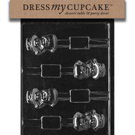 Dress My Cupcake DMCC197 Chocolate Candy Mold, Bow Package, Christmas N75