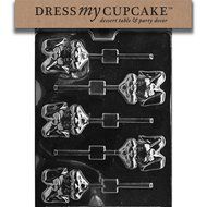 Dress My Cupcake DMCC197 Chocolate Candy Mold, Bow Package, Christmas N77