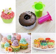 Joiedomi 51 Pieces Cake Icing and Decorating Kit Including 12 Stainless Steel Icing Tips, 25 Disposable Decorating... N3