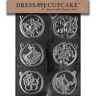Dress My Cupcake DMCC197 Chocolate Candy Mold, Bow Package, Christmas N84