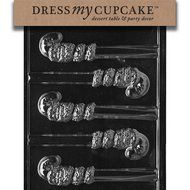 Dress My Cupcake DMCC197 Chocolate Candy Mold, Bow Package, Christmas N86