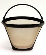 NEW Universal Gold Tone Permanent #4 Cone Coffee Filter Cuisinart, Krups 214 * FREE SHIPPING *