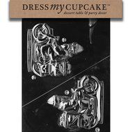 Dress My Cupcake DMCC197 Chocolate Candy Mold, Bow Package, Christmas N88