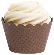 Dress My Cupcake Standard Navy Blue Cupcake Wrappers, Set of 50 N19