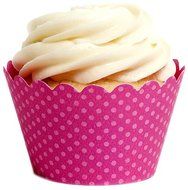 Dress My Cupcake Standard Navy Blue Cupcake Wrappers, Set of 50 N20