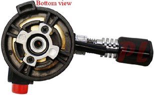 Precision Butane Torch Gas Screw Burner Adjustable Flame Control Lighter Cooker N6