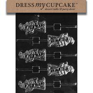 Dress My Cupcake DMCC197 Chocolate Candy Mold, Bow Package, Christmas N94