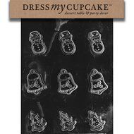 Dress My Cupcake DMCC197 Chocolate Candy Mold, Bow Package, Christmas N96