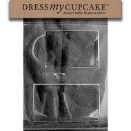 Dress My Cupcake DMCC197 Chocolate Candy Mold, Bow Package, Christmas N100