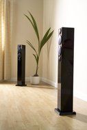 Monitor Audio Radius 270 RAD270SR Narrow-Profile Floorstanding Speakers (Pair, Silver) (Discontinued by Manufacturer) N3