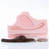 Cowboy Hat Silicone Mold Make Your Own Western Chocolate, Fondant, Candy, Mints, Resin, Clay.. Mold creates hat... N4