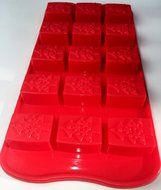 Decorated Evergreen Christmas Tree Non-stick Hot Cold - Freezing Baking Soft Silicone Ice Mold Tray for Chocolate... N5