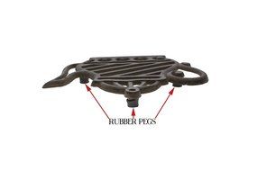 Cast Iron Trivet | Old Fashioned Tea Pot | Decorative Cast Iron Trivet For Kitchen Or Dining Table | 7x6.3 " |... N5