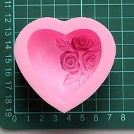 Y&amp;XL&amp;H Valentine Rose Love You Chocolate Silicone Molds,Cake Molds,Soap Molds,Decoration Tools Bakeware N6