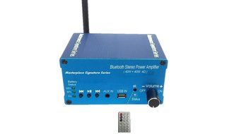 Masterpiece Signature Series Bluetooth Audio Component Amplifier,Blue (MPC-4226B) N2