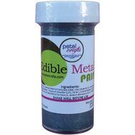 Petal Crafts Edible Metallic Paint, Pewter Gray