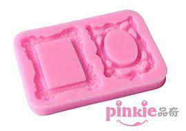Pinkie Tm Photo Frame Fondant Cake Silicone Mold Chocolate Clay Resin Mould Sugarcraft Cake Decorating Tools