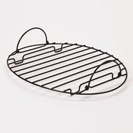 Sabatier Roaster with Floating Slide Ease Rack, Medium, Gray N4