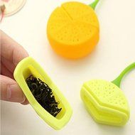 MAXGOODS Fine Teapot Teacup Tea Strainer Filter Infuser Bag Lemon Silicone N6