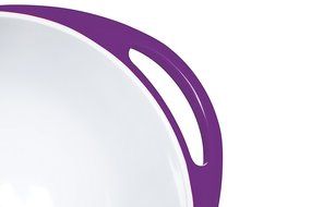 Colourworks Large Melamine Mixing Bowl, Purple N6