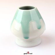 Goodwei Premium Matcha Tea Set "Suiteki" - Ceremonial Bowl Chawan, Whisk and Holder - Gift Box (80) N6