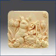 Y&amp;XL&amp;H Rabbit Shaped Bake Mold, W8.1cm x L5.6cm x H3.3cm
