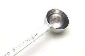 Time Roaming Stainless Steel Double Side Coffee Scoop Measure-1&amp;2Tablespoon N3