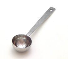 Time Roaming Stainless Steel Double Side Coffee Scoop Measure-1&amp;2Tablespoon N4
