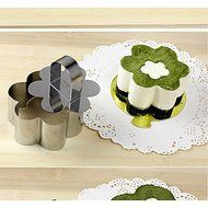 Y&amp;XL&amp;H Flower Shape Stainless Steel Cutter, Small Mousse Ring, Tiramisu, Cheese Cake Cutter Mould Tool