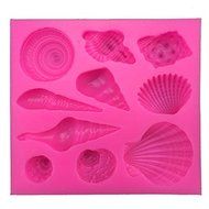 HT BAKEWARE | Conch and Seashell Silicone Mold N2