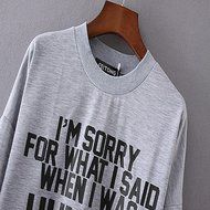 Pullover Tops,Morecome Women Ladies Letter Print Long Sleeve Sweatshirt Loose Blouse N34