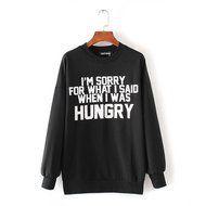 Pullover Tops,Morecome Women Ladies Letter Print Long Sleeve Sweatshirt Loose Blouse N35