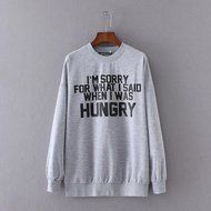 Pullover Tops,Morecome Women Ladies Letter Print Long Sleeve Sweatshirt Loose Blouse N36