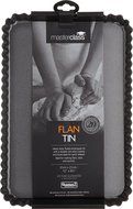 Master Class Non-Stick Loose Base Fluted Rectangular Flan / Quiche Tin 12" x 8" KCMCHB55