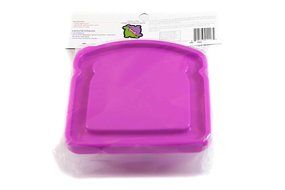 JAMMI BPA-Free Plastic Sandwich Saver and Shape Cutter for All Ages, Butterfly Design, 1-pack N3