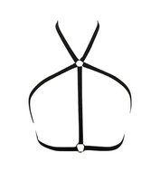 Underwear, PHOTNO Alluring Women Harness Bra Elastic Cage Bra Strappy Hollow Out Bra Bustier N19