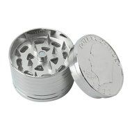 Tobacco Smoke Metal Manual Crusher Grinder Dollar Coin Pattern N5