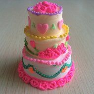 Bluelover 3D 3 Layers Wedding Cake Silicone Mold Fondant Chocolate Mould N6