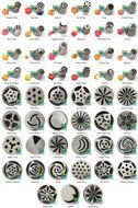 RUSSIAN PIPING TIPS 32 Piece set Easy To Use Complete Kit For Cake Icing Decoration. Includes 27 Food Grade Stainless... N6