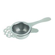 Tala Originals Retro Style Stainless Steel Tea Strainer / Infuser with Drip Tray