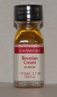 LorAnn Flavoring Oils - Bavarian Creme Flavor - Vanilla - 1 Dram Bottle