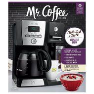 Mr. Coffee BVMC-DMX85 12-Cup Programmable Coffeemaker with Integrated Hot Water Dispenser, 16-Ounce, Black/Chrome N11
