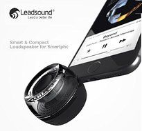 Mugen Power@Leadsound F10 mini Portable speakers crystal design ultimate speaker line Black N2