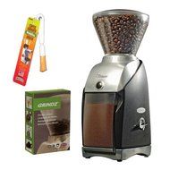 Baratza 586 Virtuoso Coffee Grinder + 3-pack 35G Grindz Coffee Grinder Cleaner + Coffee Grinder Dusting Brush N3