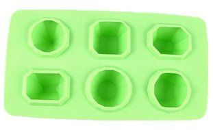 Longzang U-Beauty 8-Tray Animal Ice Cube Shape Silicone Chocolate Dinosaur Mold N9