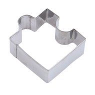 Affe 4Pcs/set Stainless Steel Cookie Puzzle Shape Cookie Cutter Set DIY Biscuit Mold N6