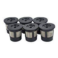 Reusable Coffee Filter Pod, Ning store 6 Pack Refillable K Cup for Keurig Coffee System N3
