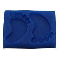 First Impressions Molds B228 Silicone Mold, Medium Baby Feet N2